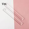 Polymer Clay Depth Guide 1 Pair Acrylic Guide, 2/3/4/5/6mm Pottery Rolling Pin Precision Guides Transparent Thickness Ruler for DIY Tools
