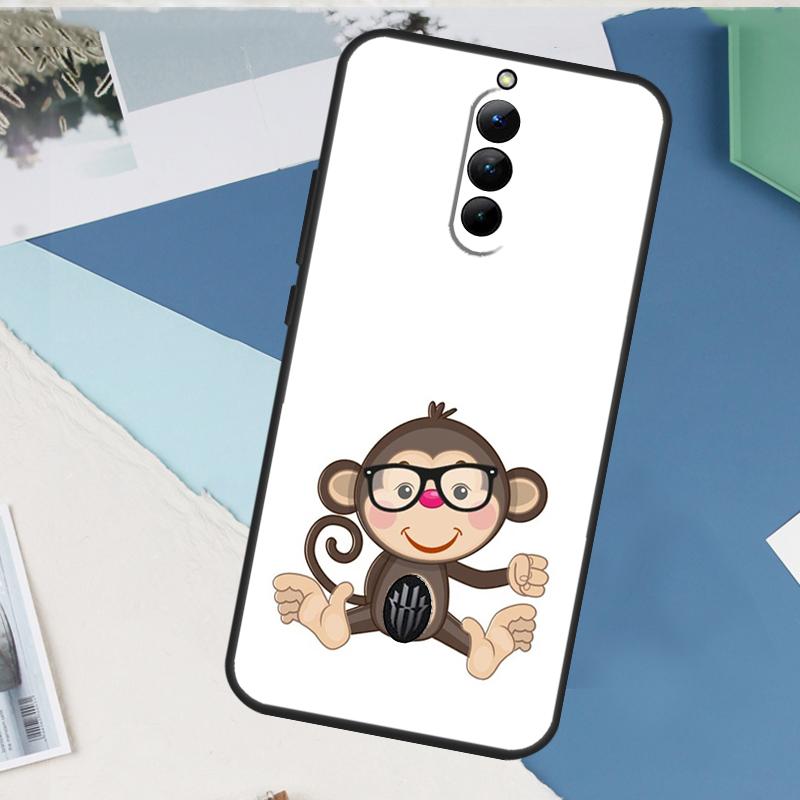 Affe Gorilla Menschenaffe Baby Hülle Für ZTE Nubia Red Magic 10S 11 10 9 8 8S 9S Pro Plus 6 7 6S 7S Pro 5G 6R 10 Air Cover