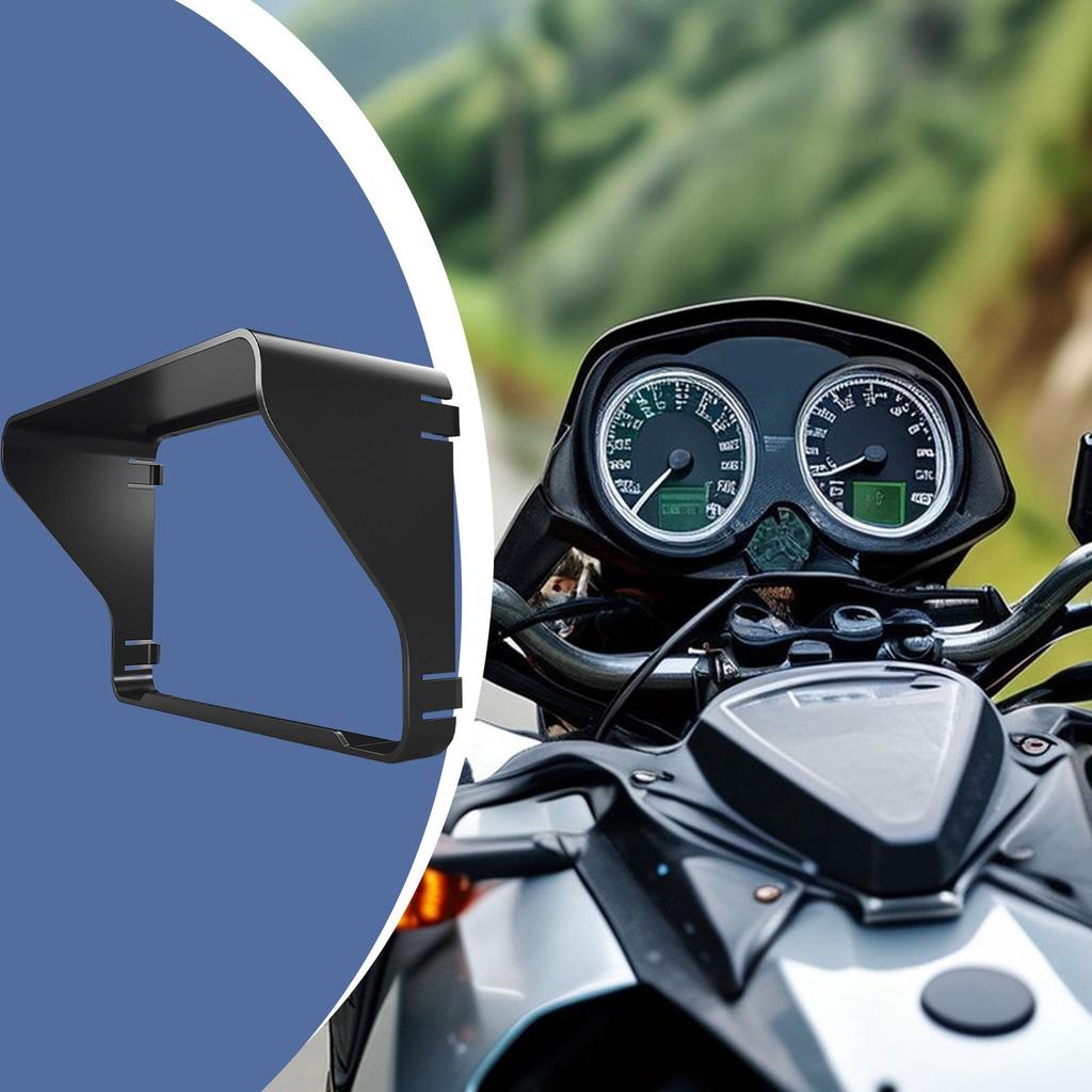 For ZONTES 368G 2024 Motorcycle Instrument Panel Cover Navigation Screen Protector Navigation Screen Visor Anti-Glare For Driver