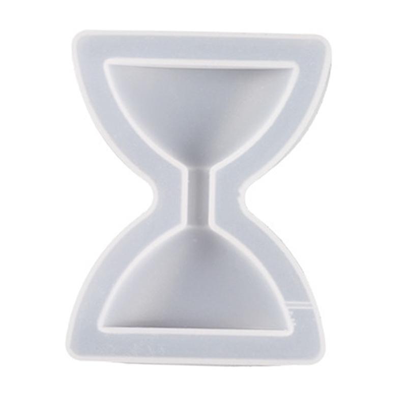 Hourglass Keychain Silicone Mold Epoxy Resin Casting Dinosaur Charm Molds Craft