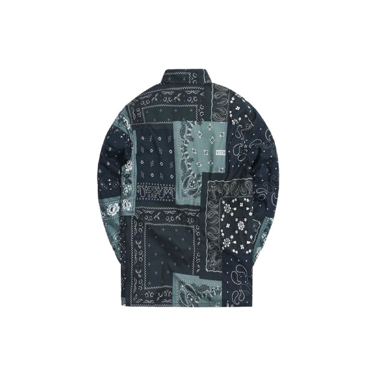 Kith Ludlow Buttondown Stadium Unisex Tops Green KH030044-302