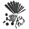 36 Stück 1,6-10 mm Ohr Tunnel Plug Dehner Verlängerungsstange Dehner Set Dehner