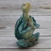 Yoga Statue Figurine Peacefulness Meditating Sea Turtle Statue Decorations For Buddha Meditating Sea Turtle Miniature Figurine