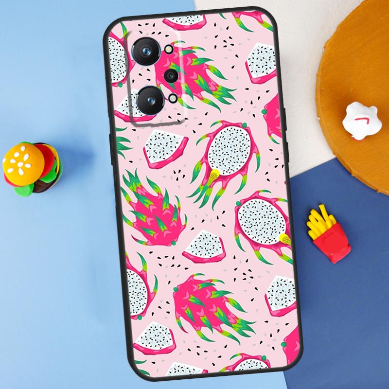 Tropical Summer Fruit Lemon For Realme 14 13 12 10 11 Pro Plus GT 6 6T 5 GT7 Pro C55 C51 C21Y C25S C67 C75 C53 C61 Case