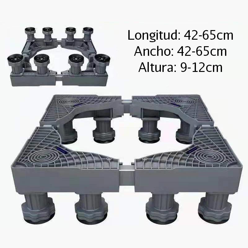 Universal Adjustable Base Washing Machine Stand Lifting Fridge Base Multi-functional Base for Dryer Refrigerator Washing Machine