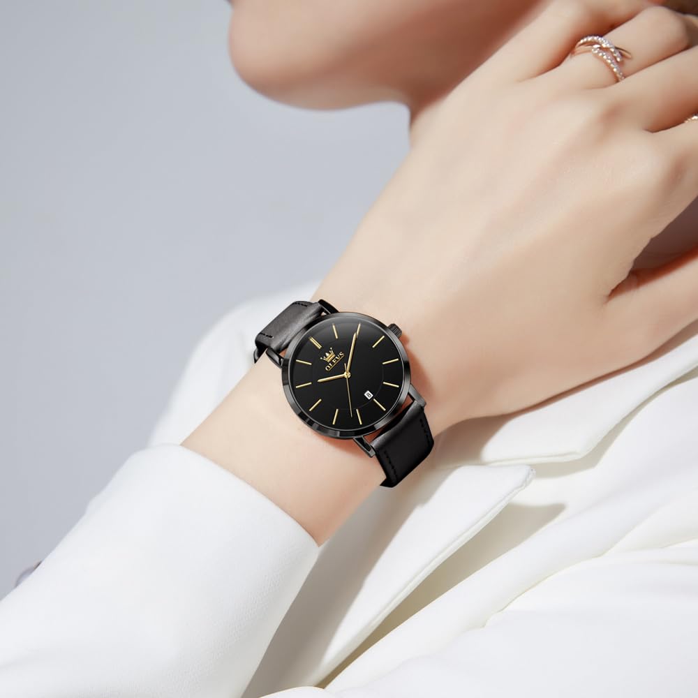 Stylish with a Simple and Fashionable Watch for Ladies OLEVS Women's Wristwatch, Waterproof, Analog, Easy-to-read Dial. Women, Watch.