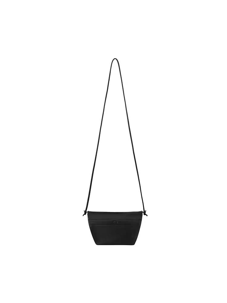 

2024 Autumn/Winter Women s Crossbody Bucket Bag - Plant-Inspired, Chic, Minimalist Design чорний