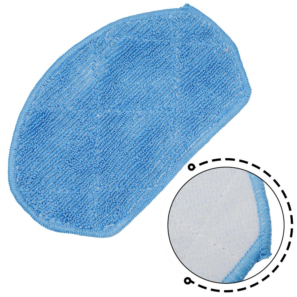 2/5 Stück Mopptuch Putzlappen Ersatz für Midea VCR04W Roboterstaubsauger Ersatzteile Kehrmaschinenzubehör