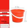 Homeglen Red Plastic Paint & Art Buckets (10-Pack)