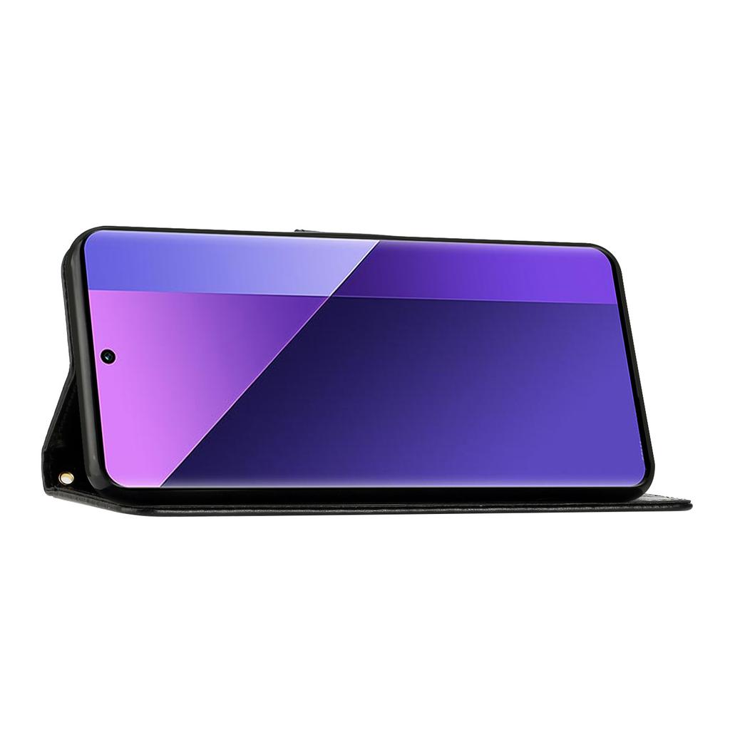 For Motorola Edge 60 Neo 5G/50 Neo 5G Leather Wallet Case Butterfly Flower Imprinted Phone Cover with Strap