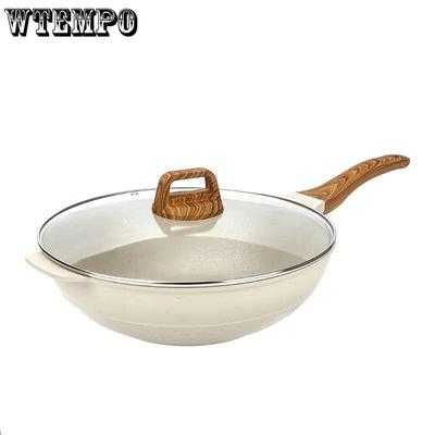 Maifan Stone Non-stick Pan Pan Household Frying Pan Frying Pan Smokeless Cooking Pot Induction Cooker Gas Stove Universal Pot