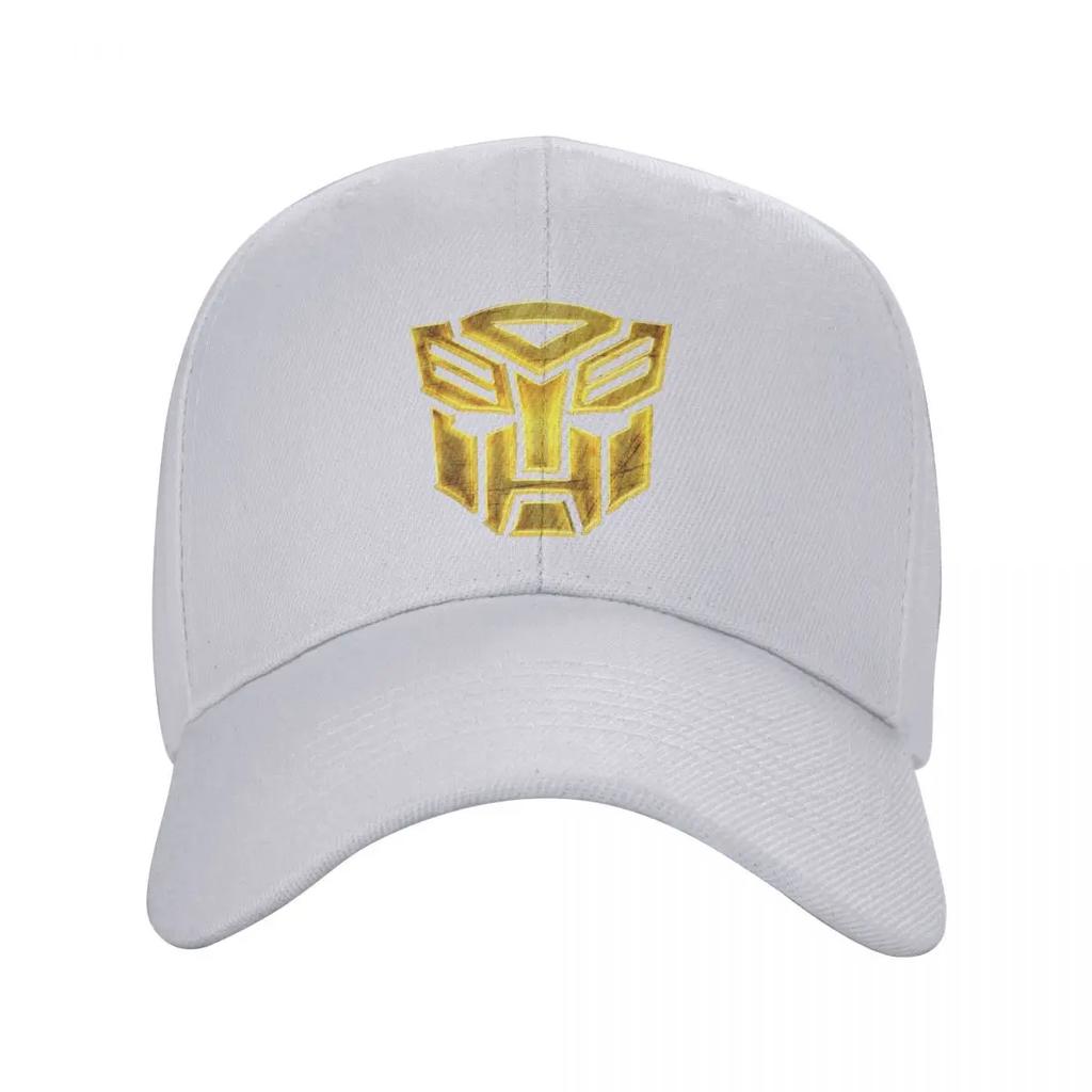 Custom Classic Cartoon Autobot Car Baseball Cap for Unisex Women Adjustable Dad Hat Sports Snapback Hats