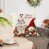 Christmas Dwarf Linen Pillowcase New Christmas Tree Letter Print Pillowcase