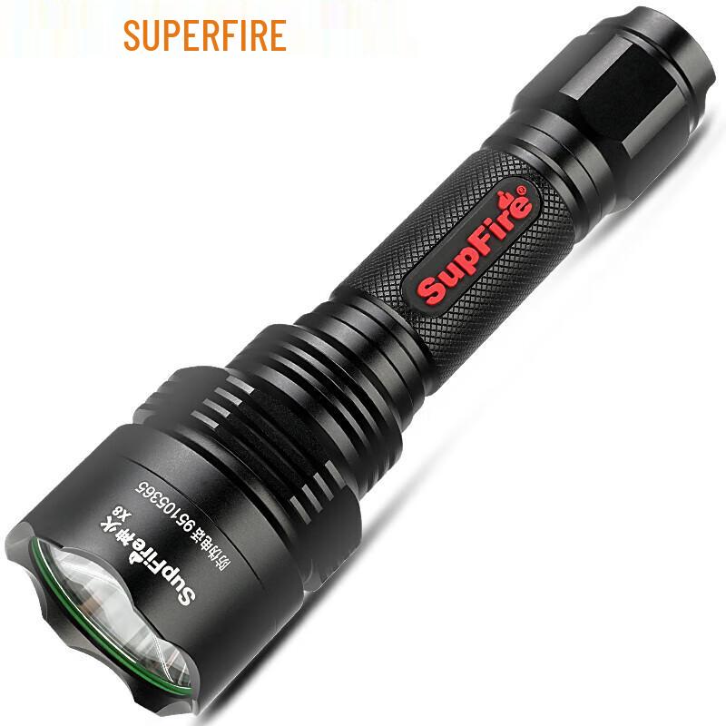 SupFire X8 Rechargeable LED Flashlight