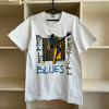 Vintage Beale St Blues Festival T Shirt George Hunt Art Rare Vintage Washed Fashion Stylish Slightly Casual Homme