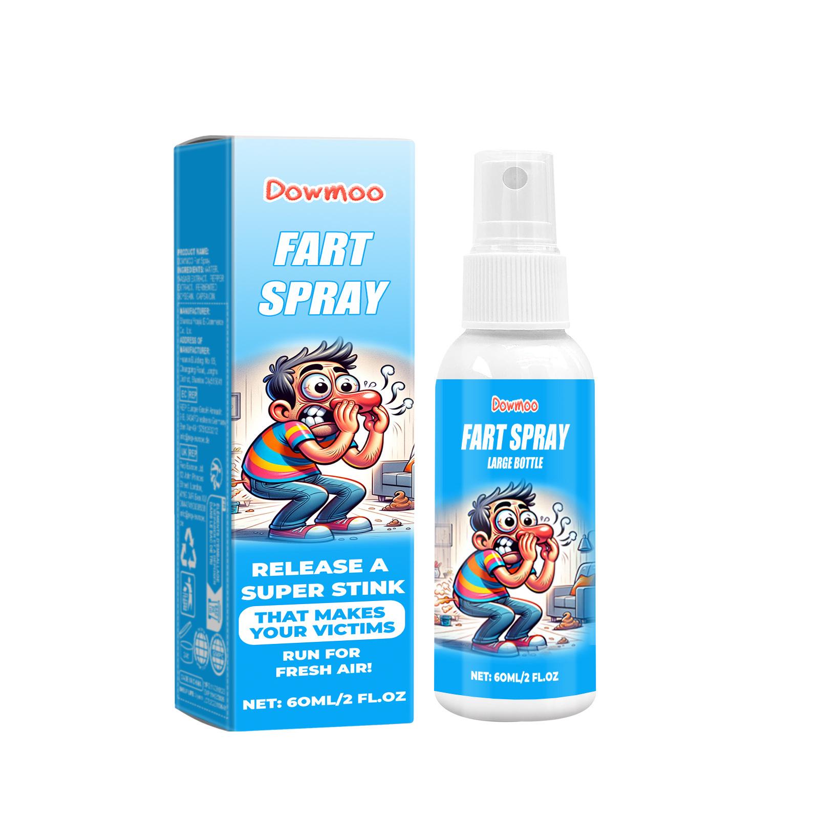 DOWMOO Fart Spray - April Fools Prank Odor Liquid Fun