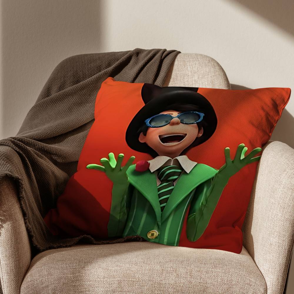 Süßes Musik Der Lorax Kissenbezug Geeignet für Sofa Auto Schlafzimmer Büro Kissen Dekorative Kissenhülle