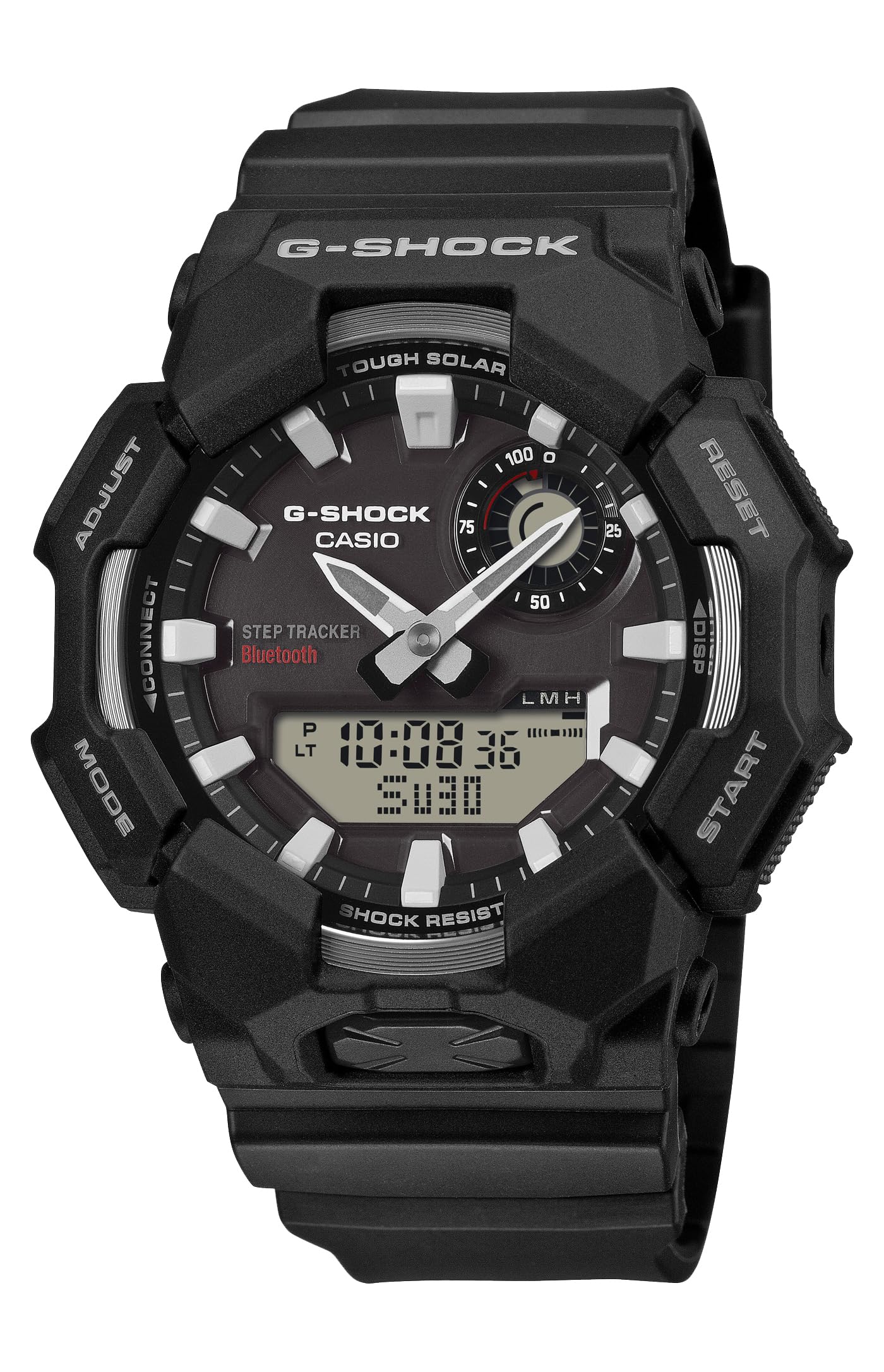 

Годинник Casio Чорний з Life Log Міцний та Матеріали G-Shock GA-B010-1AJF Чоловічий Вимірювання, Bluetooth, Сонячний, Екологічний чорний