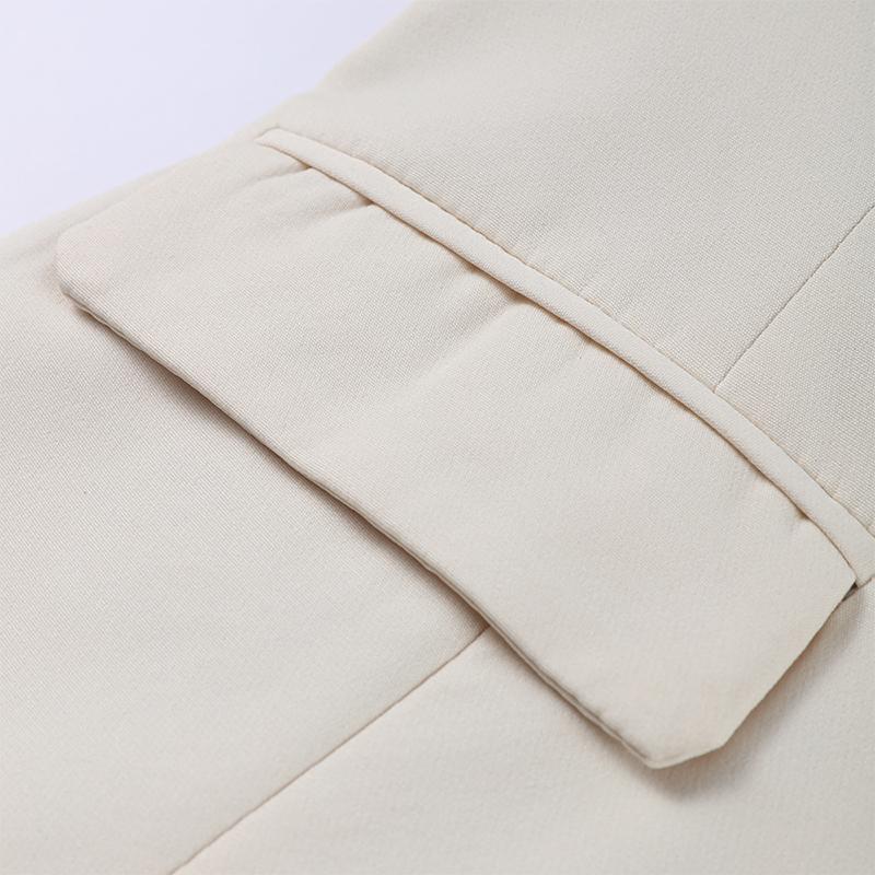 Dámský tílko Sexy krátký top Ležérní elegantní Jednobarevný Zip Bez rukávů Vesta Dojíždění Elegantní Kancelářská dáma Korzet Slim Topy Nová móda Jaro Léto