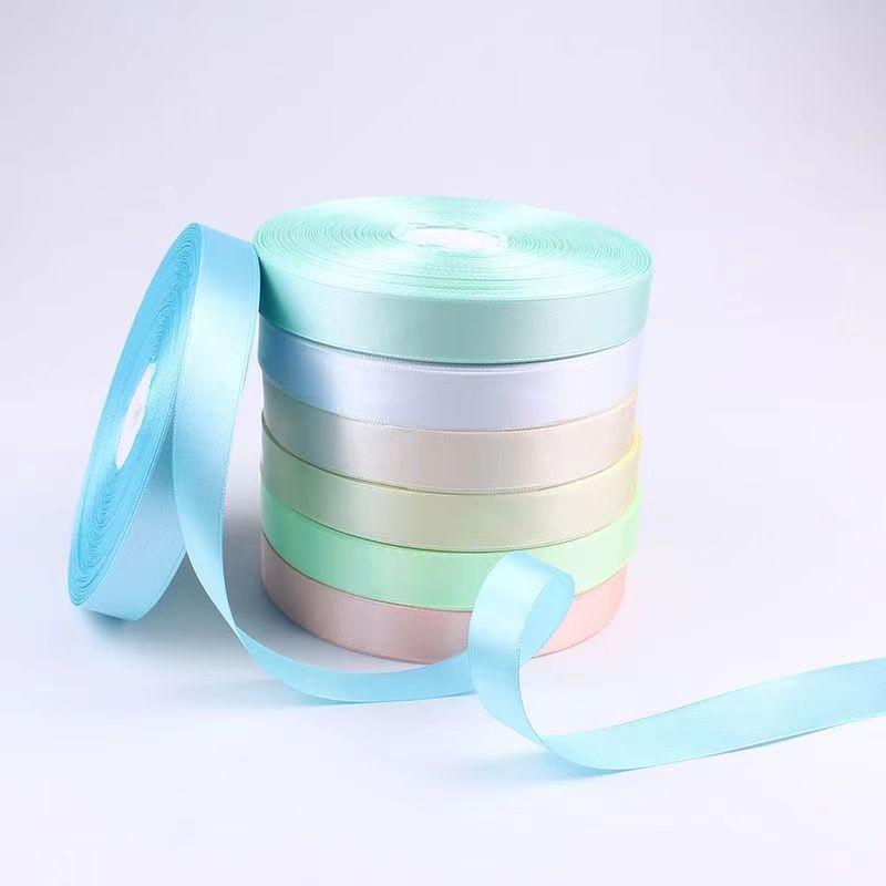 2cm Satin Ribbon Roll for Weddings, Gifts, Bows, Webbing, and Cake Decor