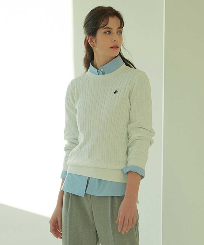 BHPOLOCLUB Women'S Cable Knit (Select 1 Of 5) Tk151