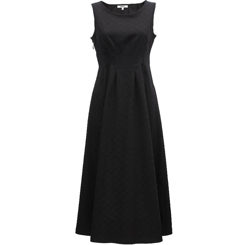 

ONLY Women s Textured Sleeveless Denim Maxi Dress S