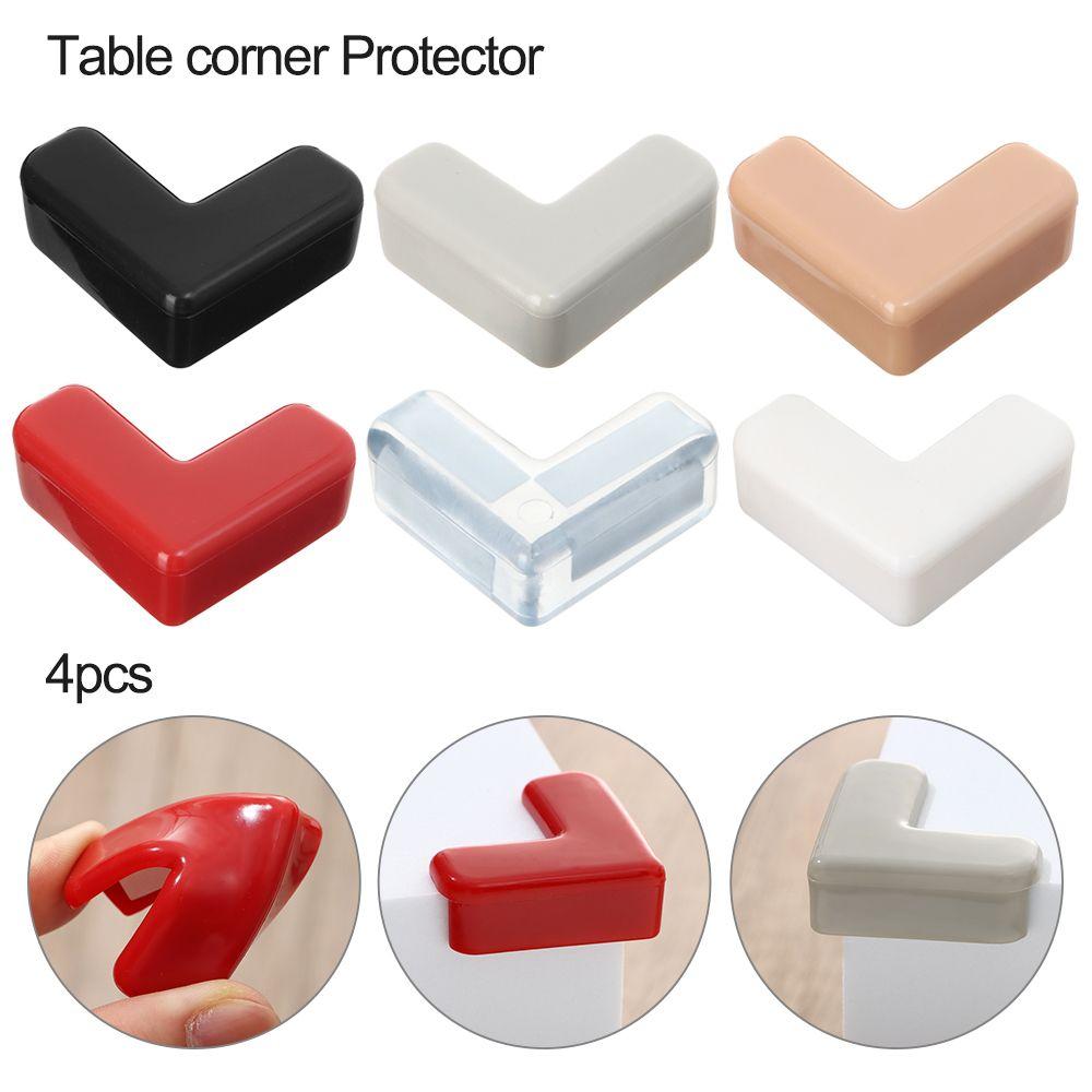 4Pcs Baby Kids Protection Self-Adhesive Baby Safe Corner Protector Table Desk Corner Guard Children Safety Edge Guards