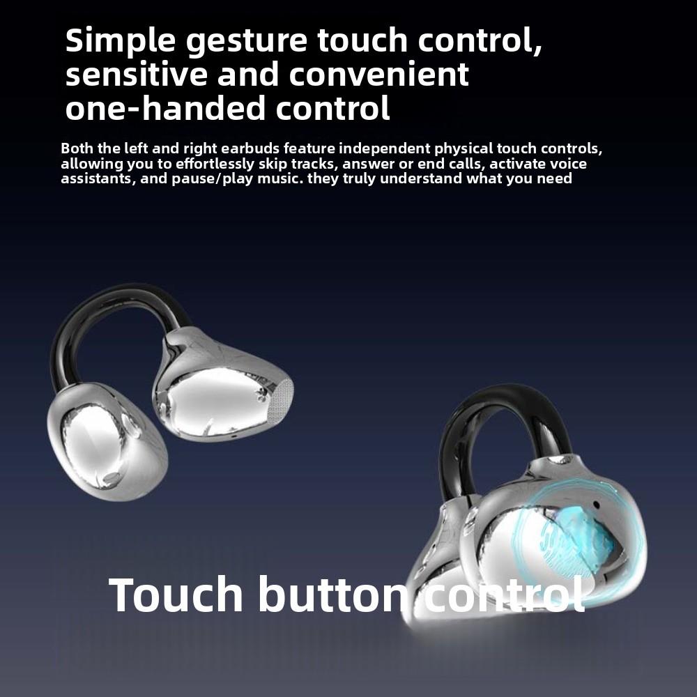 Touch Control Bluetooth Headphone Noise Reduction Bluetooth Earbuds Mobile Phone Universal