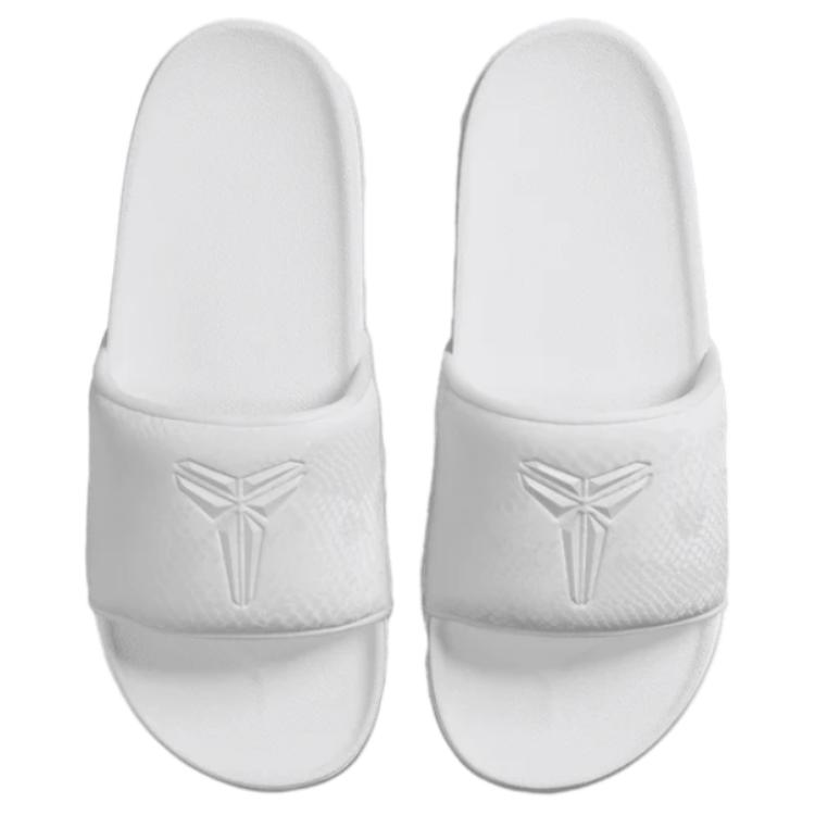 New Nike Kobe Offcourt Slide Triple White IF2870-100