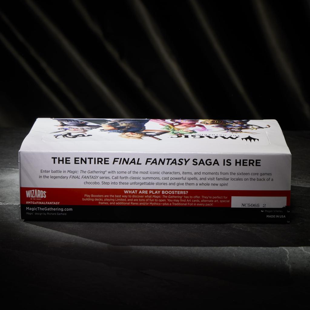 The Gathering FINAL FANTASY Play Booster English Edition of 30 MTG Trading Cards Wizards of the Coast FIN D38420003 Magic - (Box Packs)