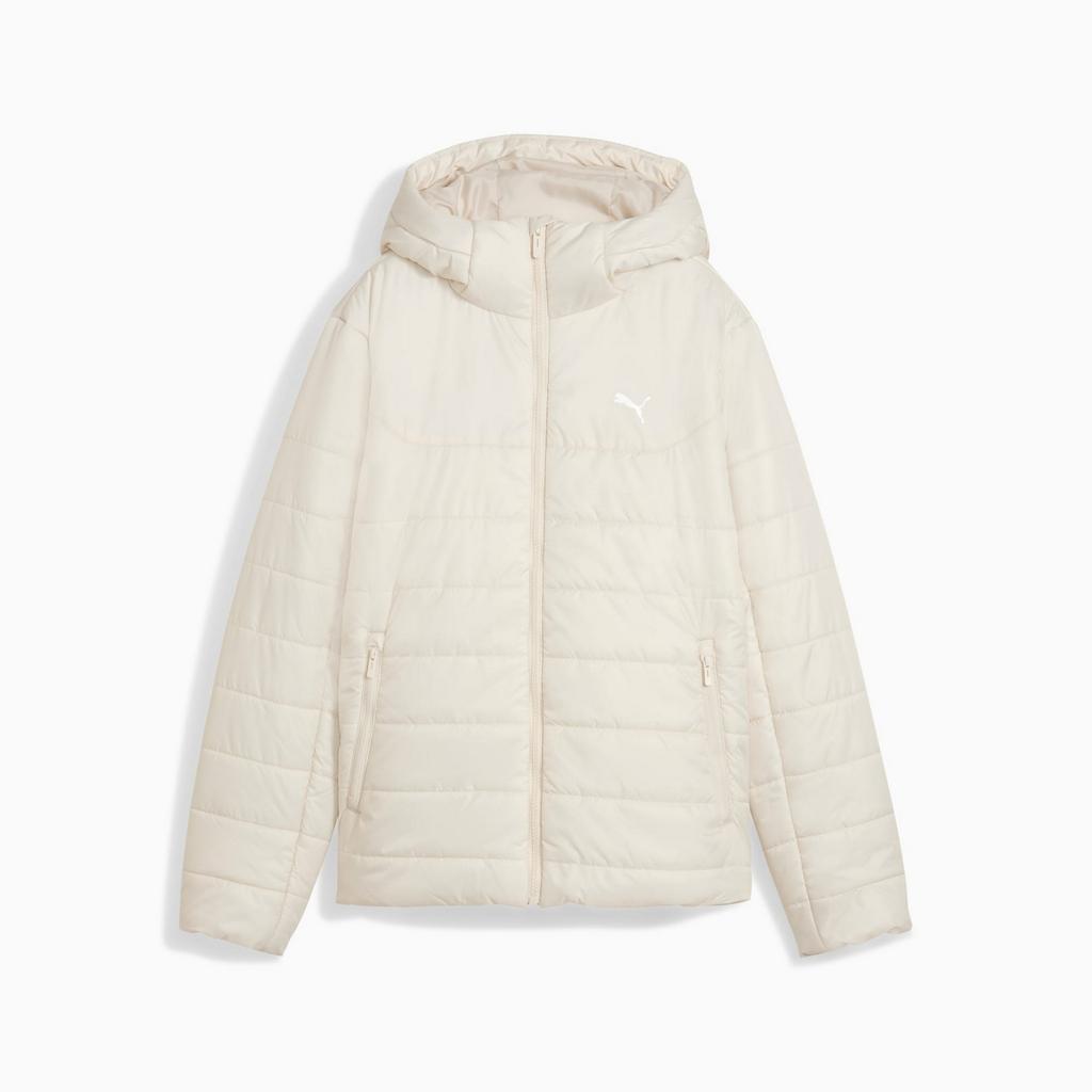 Puma ESS HOODED PADDED Women's Down Jacket Beige 68523187 R XS