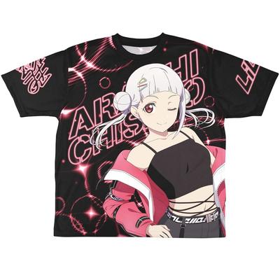 Nijigen Cospa Love Live Superstar Originele illustratie Arashi Chisato Miyako dubbelzijdig full graphic T-shirt maat S
