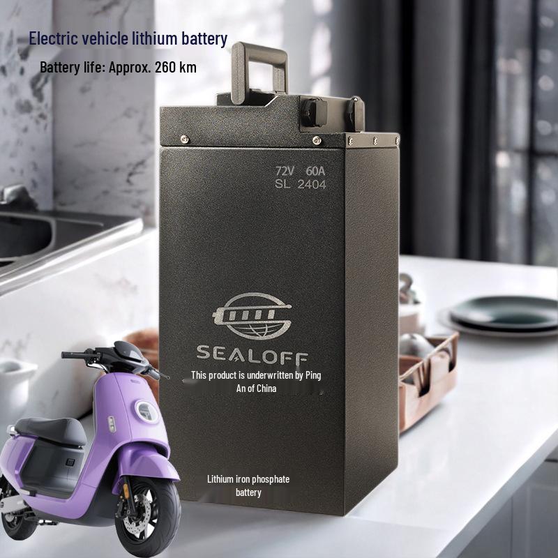 Top-Selling Lithium Iron Phosphate Battery: 72V for Food Delivery, 60V for Electric Vehicles, 48V E-commerce Use