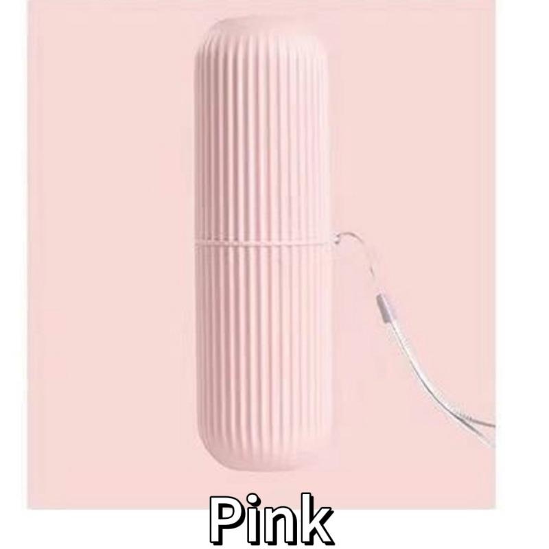 Travel Toileting Cup Toothbrush Cup Toothpaste Storage Box Portable Dental Appliance Box Toothbrush Bucket Simple Mouthwash Cup