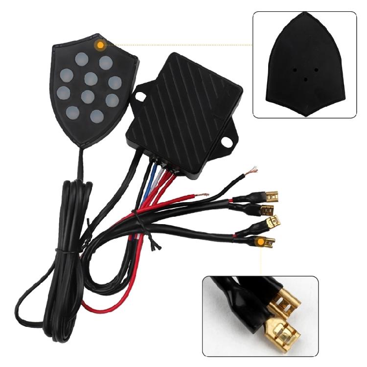 12V-24V 10Tones Sound Musical Electronic Horn Controller Musical Horn Control