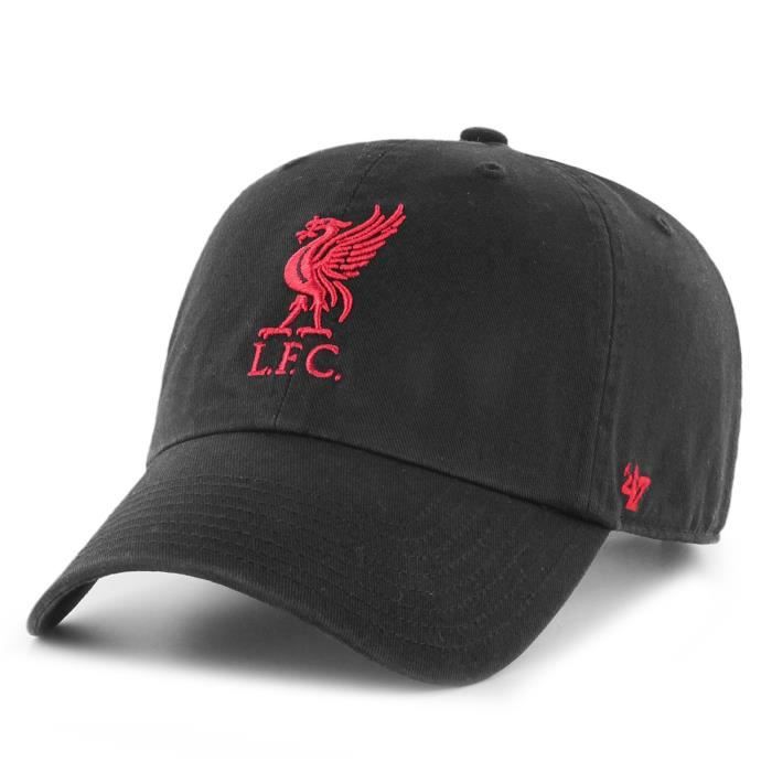 Casquette FC Liverpool noir/rouge - 47 Brand - Relaxed Fit - 100% coton
