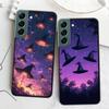 Halloween Wizard Hat Horror Fun Phone Case For Samsung Galaxy S22 S25 Ultra S21 S10 Plus S26 Edge S20 S23 S24 FE Cover Silic