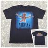 Nirvana Groupe de Rock Album Classique Affiche Impression Graphique T-shirt en Coton Streetwear Hip Hop Mode T-shirt Unisexe Femme Haut Lâche Surdimensionné