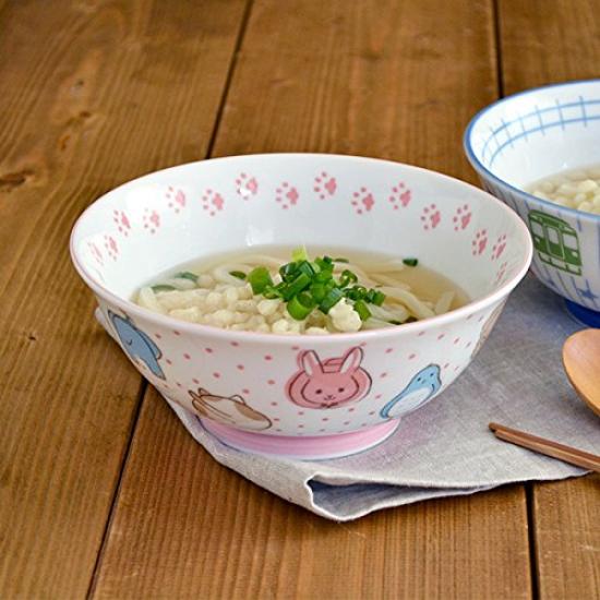 Tableware East Kids Ramen Animal for Girls Bowl, 16cm, Lover,