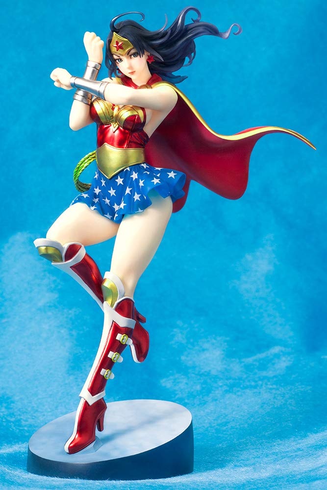 Kotobukiya DC Comics Bishoujo DC UNIVERSE Armored Wonder Woman 2nd Edition Scale PVC Painted Complete Figure DC052 1/7