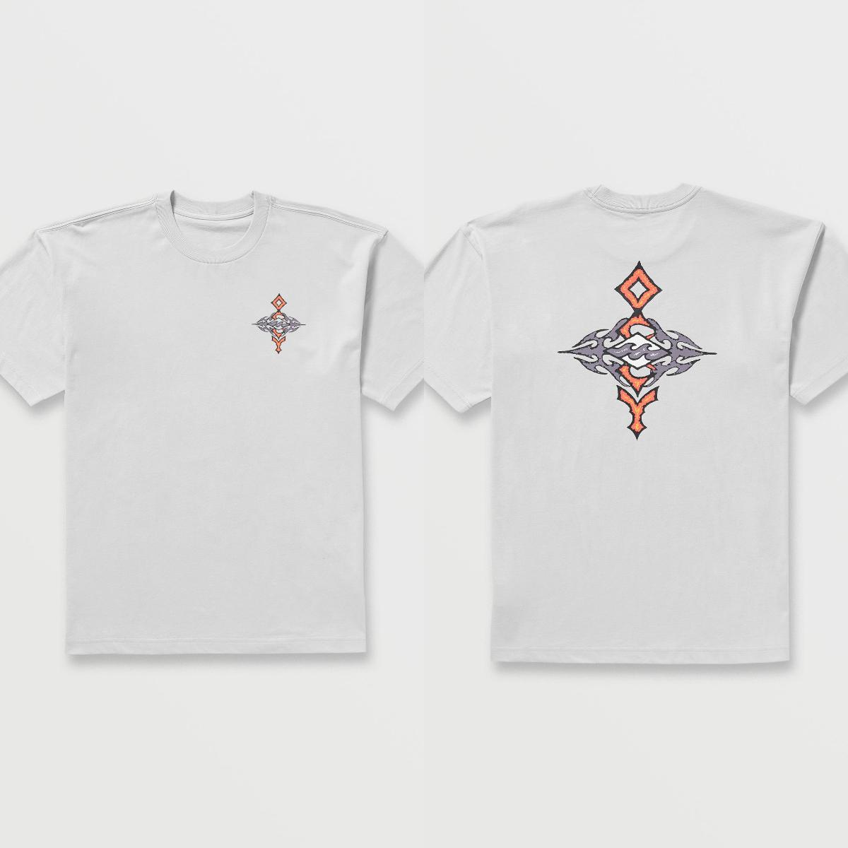 Fashion Hip Hop Clothes Billabong X Occy T-shirt Heren Dames Katoen Casual T-shirts Mannelijk Vrouwelijk T-shirt Korte Mouw Streetwear Comfortabele Zachte Kleding L beige