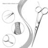 Hair Scissors, Haircut Scissors, Thin Scissors, Bangs Scissors, Household Baby Hair Cutting Tools, Stainless Steel Flat Scissors