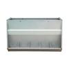 Stainless Steel Piglet Feeder: Single/Double-Sided Options for Pig Fattening