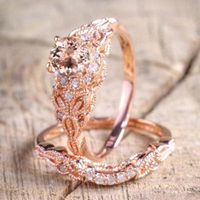 Bague Chic pour femme, incrustée de strass, collant décoratif