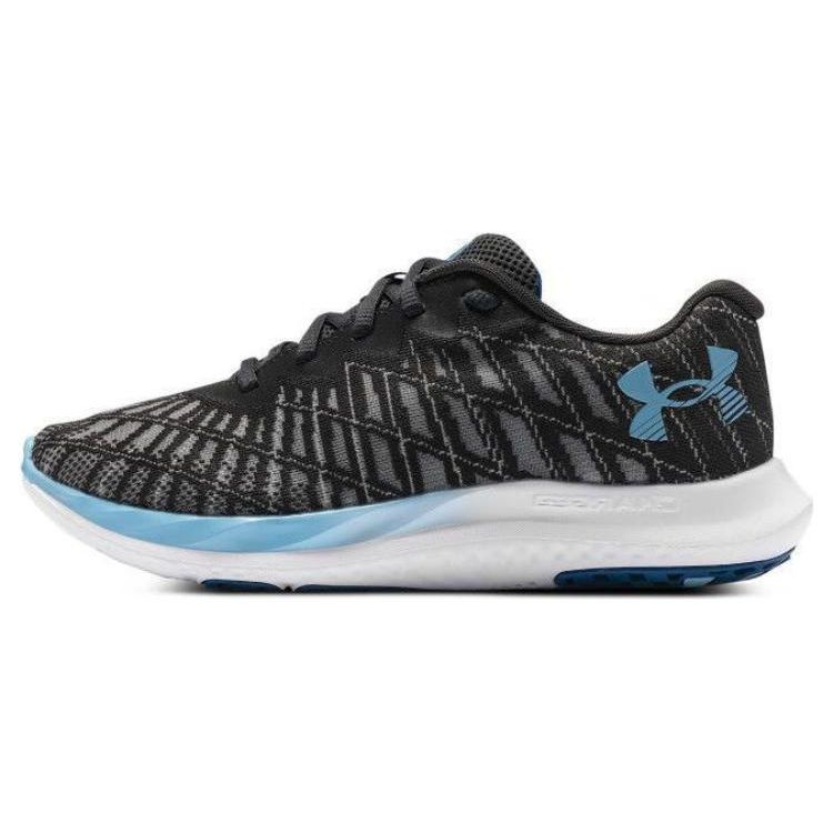Under Armour Charged Breeze 2 Comfortable Versatile Low-Top Running Shoes Women sneaker Gray Black 3026142-102