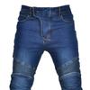 Cross-border explosion, motorcycle jeans, classic old cow with cover retro locomotive off-road high-waisted straight cycling pants