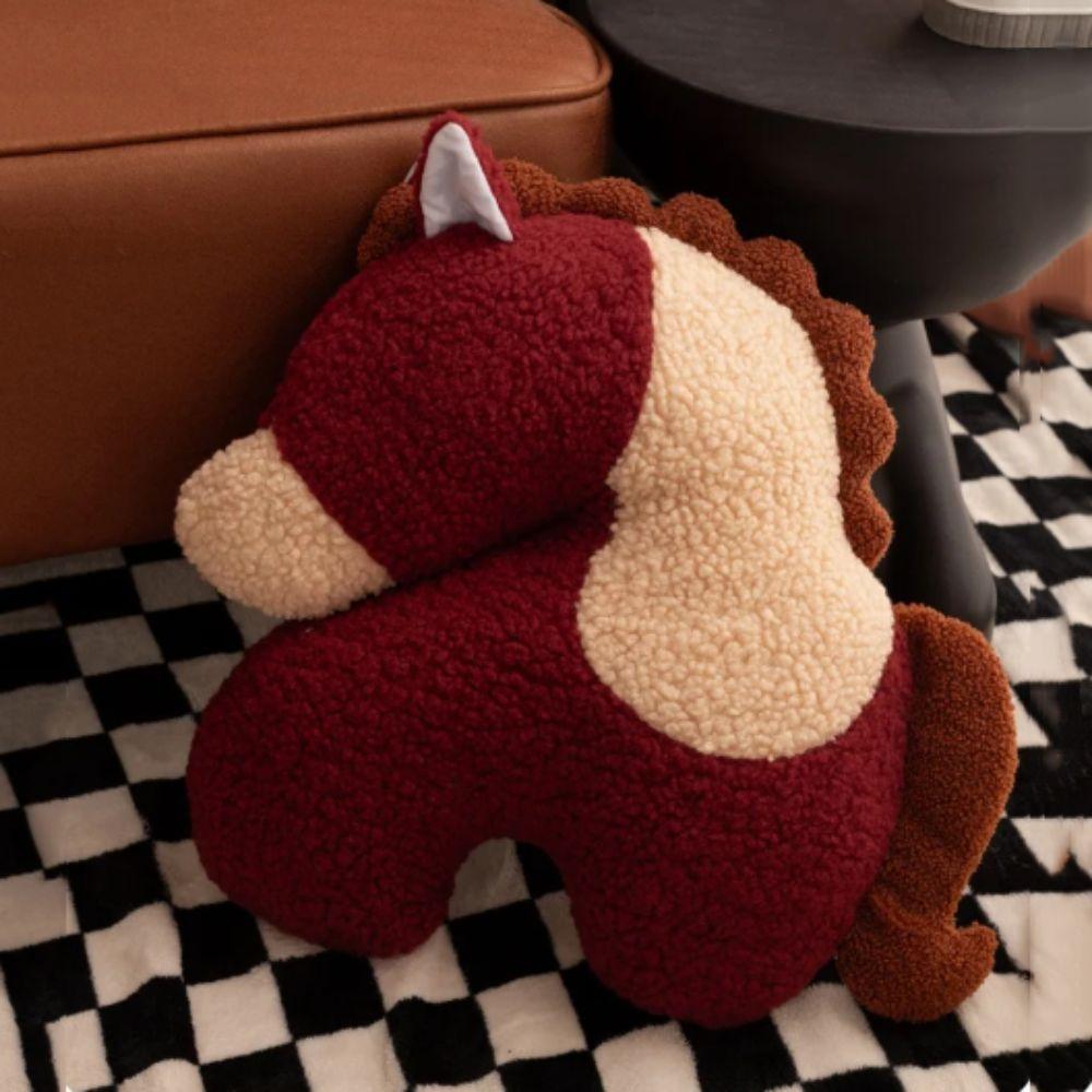 Plush Material Cute Pillow Machine Washable Soft Pillow Soothing Toy Non-Slip Pillow  Living Room