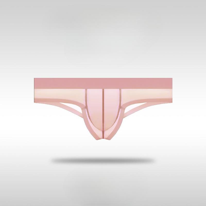 Men'S Briefs Ice Silk Seamless Panties Ultra-Thin Transparent Underwear Low-Rise Underpants Ultra Elastic Bikini Slip Homme