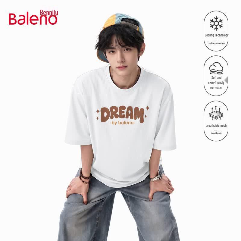 Baleno Men's Ice Silk Mesh Quick-Dry T-Shirt