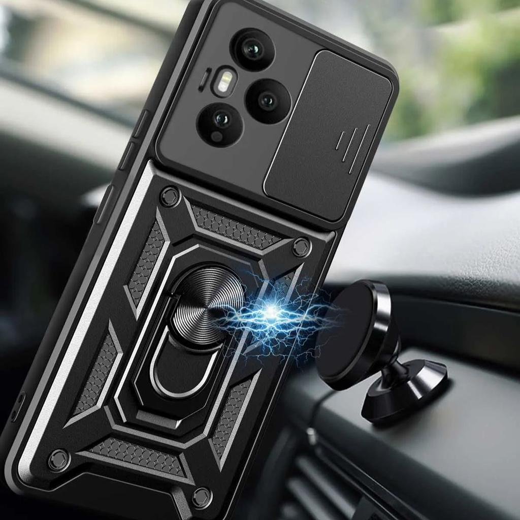 For Honor 400 Armored Protective Shell With Magnetic Ring For Honor 400 Lite 400 Pro Phone Case With Camera Protection